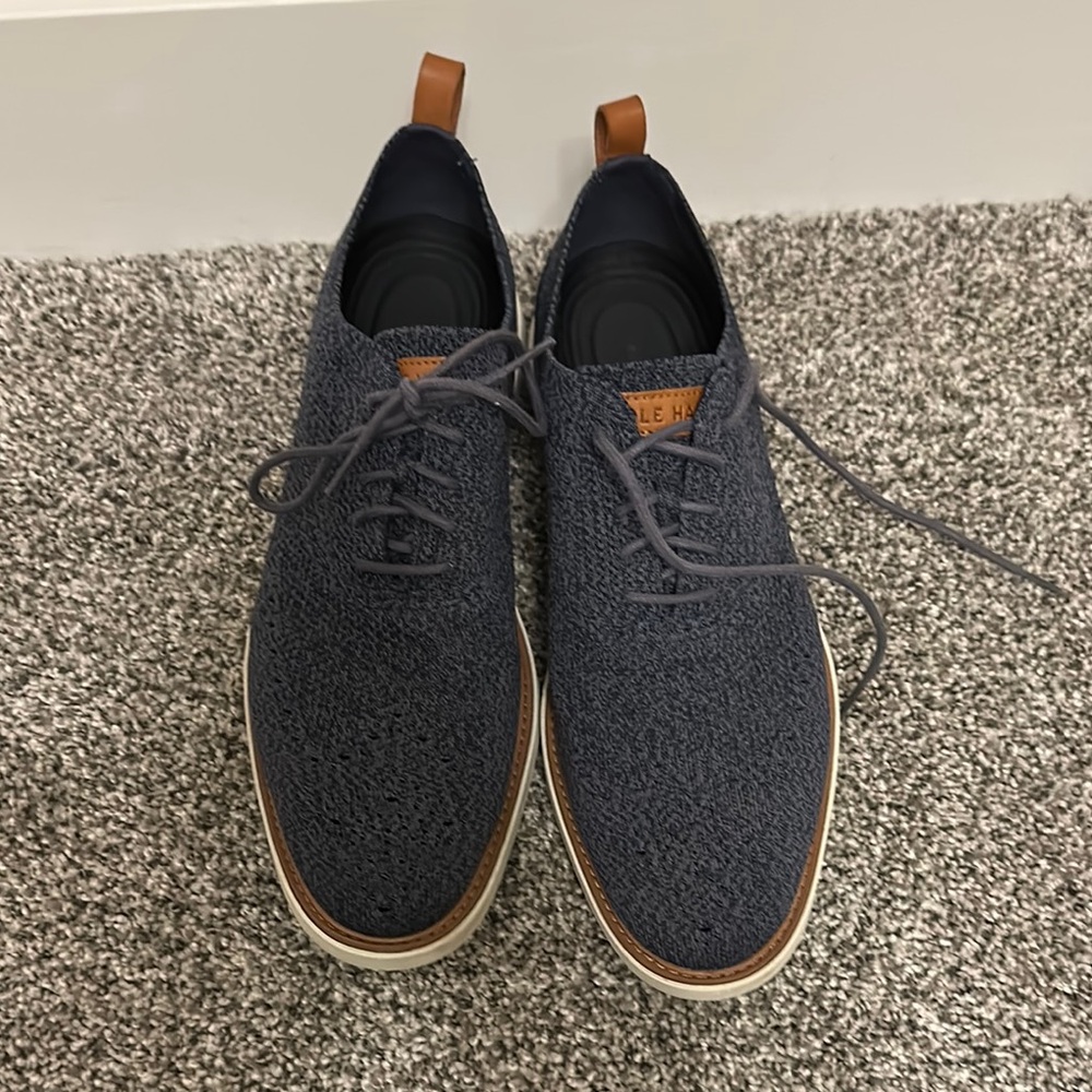 Cole Haan Men's Navy Grand Evolution Oxford